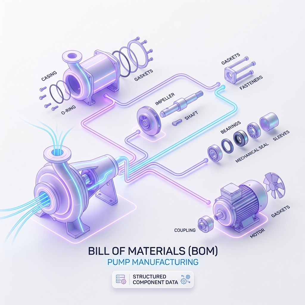 Complex multi-level Bill of Materials (BOM)