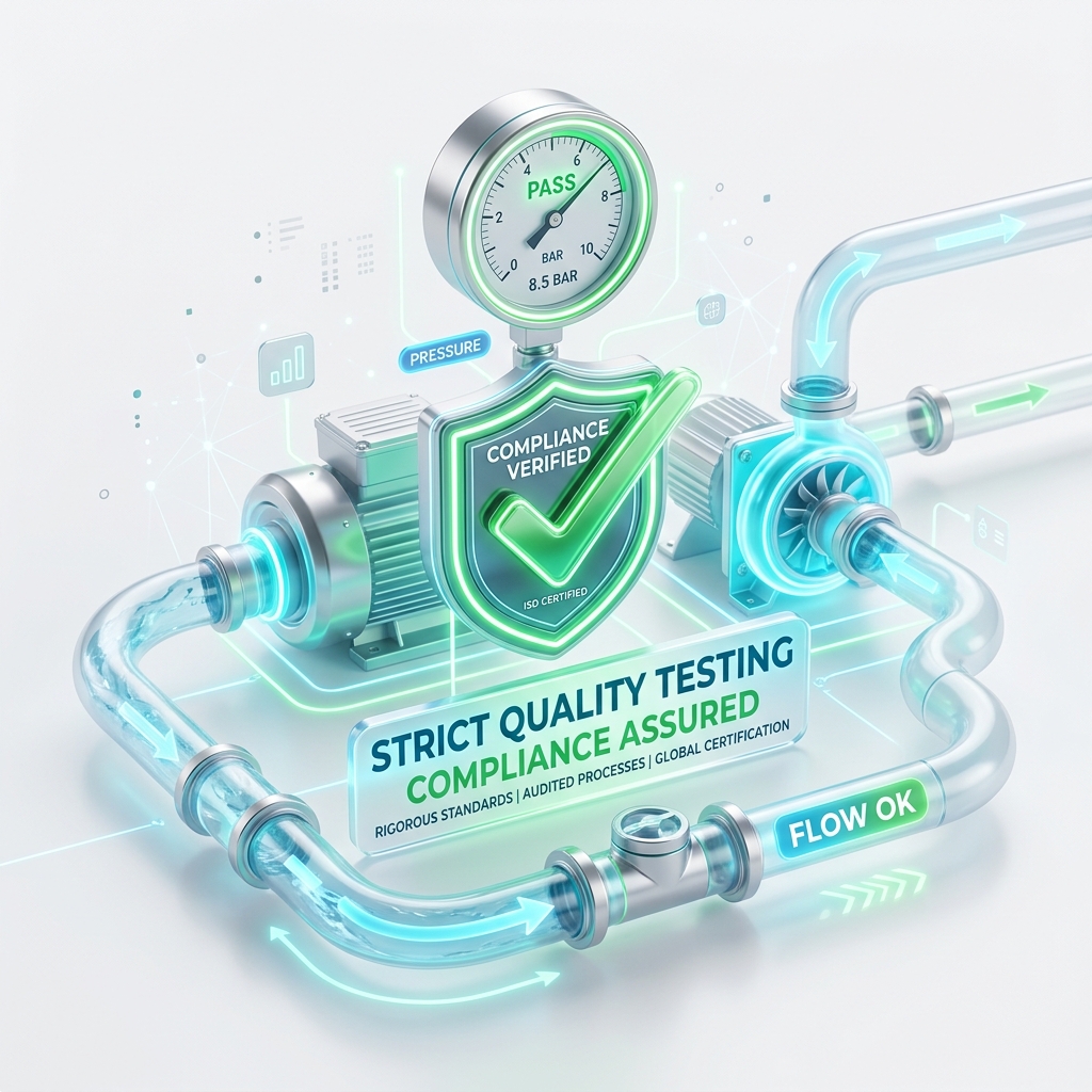 Strict quality testing and compliance