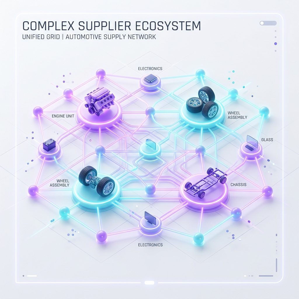 Complex supplier ecosystems