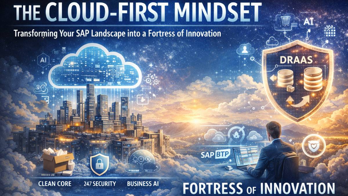 The Cloud-First Mindset – Transforming Your SAP Landscape into a Fortress of Innovation